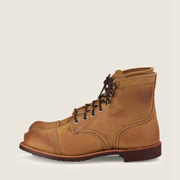 Botas Red Wing Heritage Hombre Kaki - Iron Ranger - 6-Inch Muleskinner Cuero - 427-UBTOEN